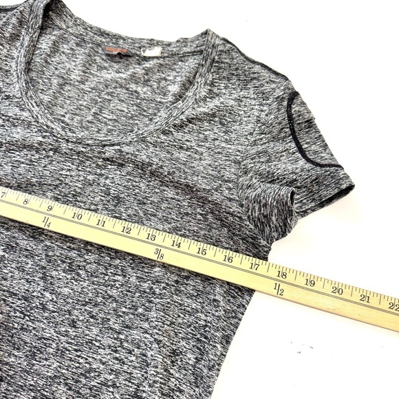MERRELL Womens Sz M Grey Scoop Neck Short Sleeve Dress Activewear Casual Stretch - Picture 10 of 12
